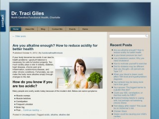 Dr Traci Giles